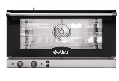 Конвекционная печь Abat КЭП-3 3.5 кВт 220В 3 уровня 600х400 из нержавеющей стали AISI 304, 800×830×480 мм