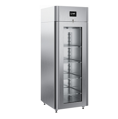 Шкаф холодильный Polair CS107 Cheese 700 л 220 В из нержавеющей стали AISI 304, 697×1005×1960 мм