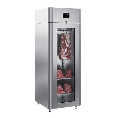 Шкаф холодильный для вызревания мяса Polair CS107 Meat Тип 1 700 л -2...+30 °C из нержавеющей стали AISI 304, 697×1005×1960 мм