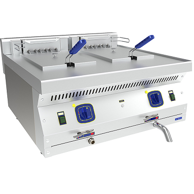 Фритюрница электрическая Abat ЭФК-80/2Н 15 кВт 400 В 39.4 л, 320×225×130 мм