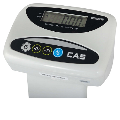 Весы напольные товарные CAS DL-200 до 200 кг, платформа 420х510 мм из нержавеющей стали