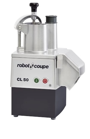Овощерезка Robot Coupe CL50 1Ф 0.55 кВт 220В с набором из 5 дисков, 380×305×590 мм