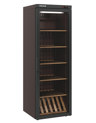 Винный шкаф POLAIR DW104-Bravo 400 л 220В 606х630х1780 мм из оцинкованной стали