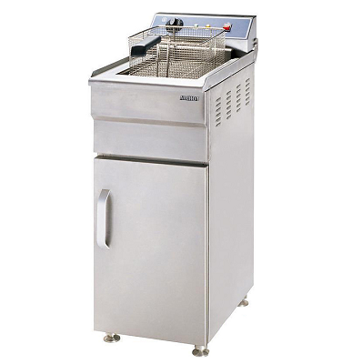 Фритюрница Airhot EF16S 16 л 5 кВт 220 В на подставке из нержавеющей стали, 560×340×920 мм