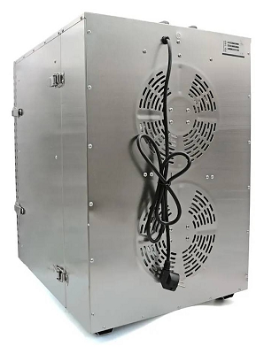 Дегидратор AIRHOT FD-16GR роторный 1.8 кВт 16 уровней 220В из нержавеющей стали AISI 304, 550×420×745 мм