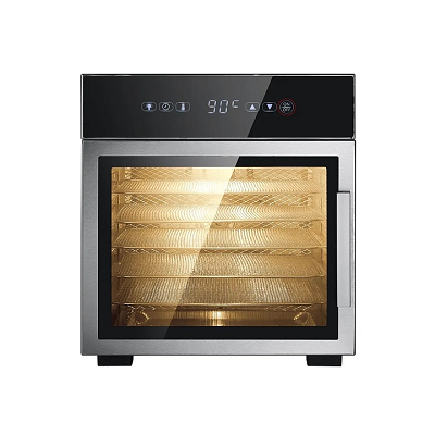 Дегидратор AIRHOT FD-6 GLASS-SM 0.5 кВт 220В 6 уровней из нержавеющей стали