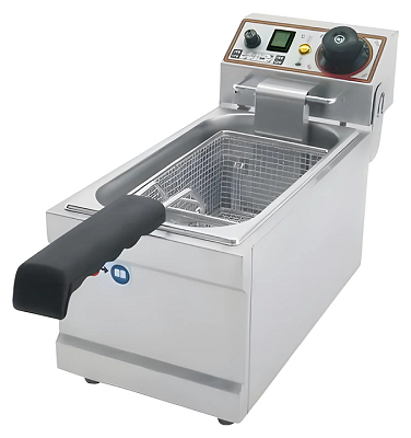 Фритюрница Beckers FB 4 LTA 4 л 2 кВт 220В из нержавеющей стали, 130×220×100 мм