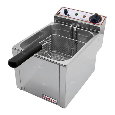 Фритюрница Beckers FR 6 LT 6 л 3 кВт 220В из нержавеющей стали, 210×210×105 мм