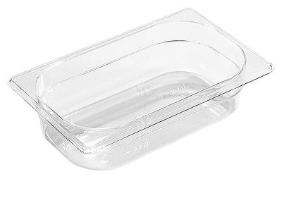 Гастроемкость Gastromix GN 1/4-150 поликарбонат 265х162х150 мм