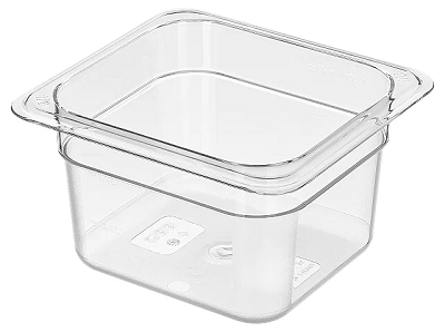 Гастроемкость Gastromix GN 1/6-100 поликарбонат 176х162х100 мм