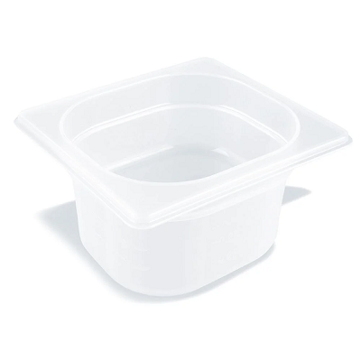 Гастроемкость Gastromix GN 1/6-65 полипропилен 176х162х65 мм из пищевого пластика