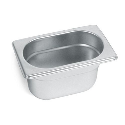 Гастроемкость GN 1/9-65 AISI 201 176x108х65 мм 0.6 л