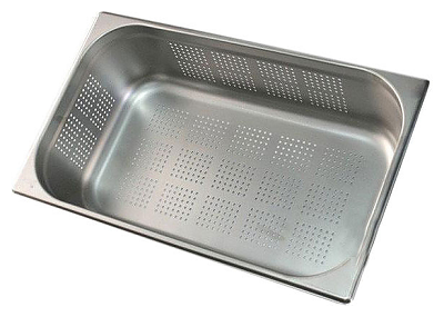 Гастроемкость GN-P 1/1-200 перфорированная AISI 201 26.5 л, 530×325×200 мм