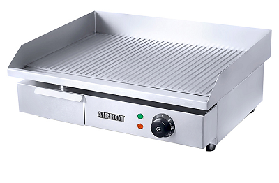 Поверхность жарочная AIRHOT GE-550/G 3кВт 220В рифленая из нержавеющей стали