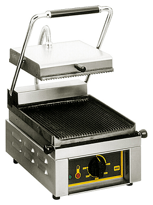 Гриль контактный Roller Grill SAVOYE R 3 кВт 220В из нержавеющей стали, 280×460×280 мм
