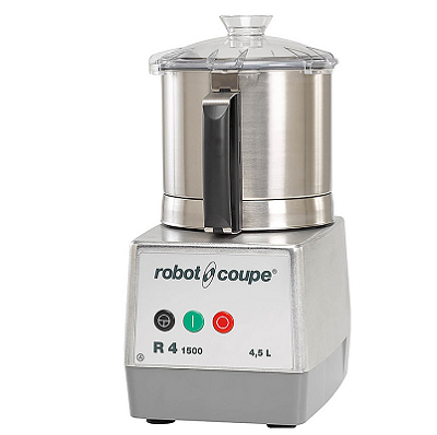 Куттер Robot Coupe R4-1V 4.5 л 220В 0.7 кВт из нержавеющей стали, 225×305×440 мм