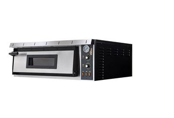 Печь для пиццы электрическая ITPIZZA ML4 6кВт 380В из нержавеющей стали, 720×720×140 мм