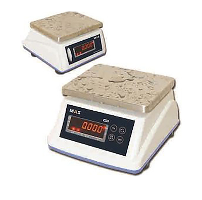 Весы порционные пылевлагозащищённые MSWE-15D 15 кг 220 В, 260×230×160 мм
