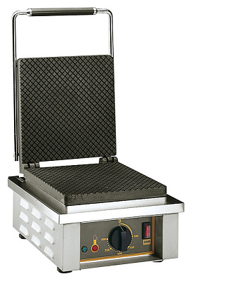Вафельница Roller Grill GES40 1.6 кВт 220В для тонких вафель из нержавеющей стали, 305×510×310 мм
