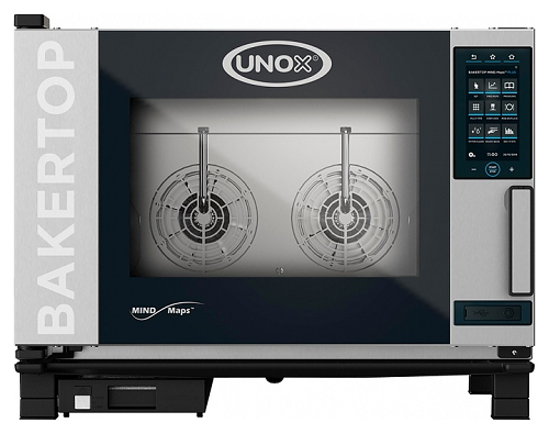 Пароконвектомат Unox XEBC-04EU-EPRM-MP 10.6 кВт 380В 860x967x675 мм из нержавеющей стали AISI 304