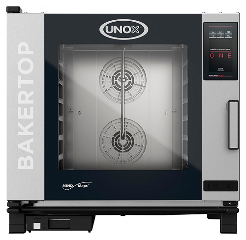 Пароконвектомат Unox XEBC-06EU-E1RM-MP 9.9 кВт 380В из нержавеющей стали AISI 304, 860×967×843 мм