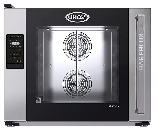 Печь конвекционная Unox XEFR-06EU-ELRV 10.3 кВт 380В из нержавеющей стали AISI 304, 800×829×682 мм