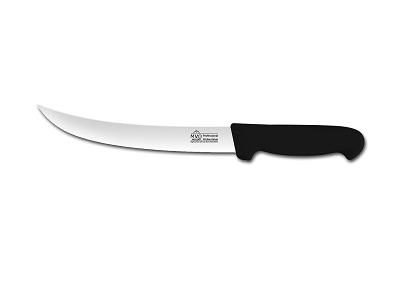 Нож разделочный MVQ MESSER PROFI 20см черная ручка из фиброкса