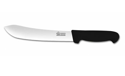 Нож мясника MVQ MESSER PROFI 25см черная ручка из фиброкса