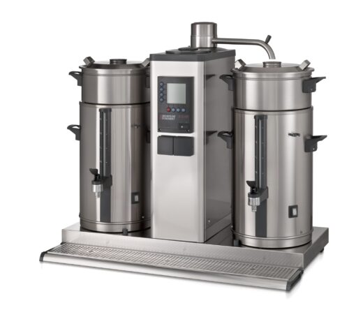 Кофеварка капельная с проточным водонагревателем BRAVILOR B10 HW L из нержавеющей стали